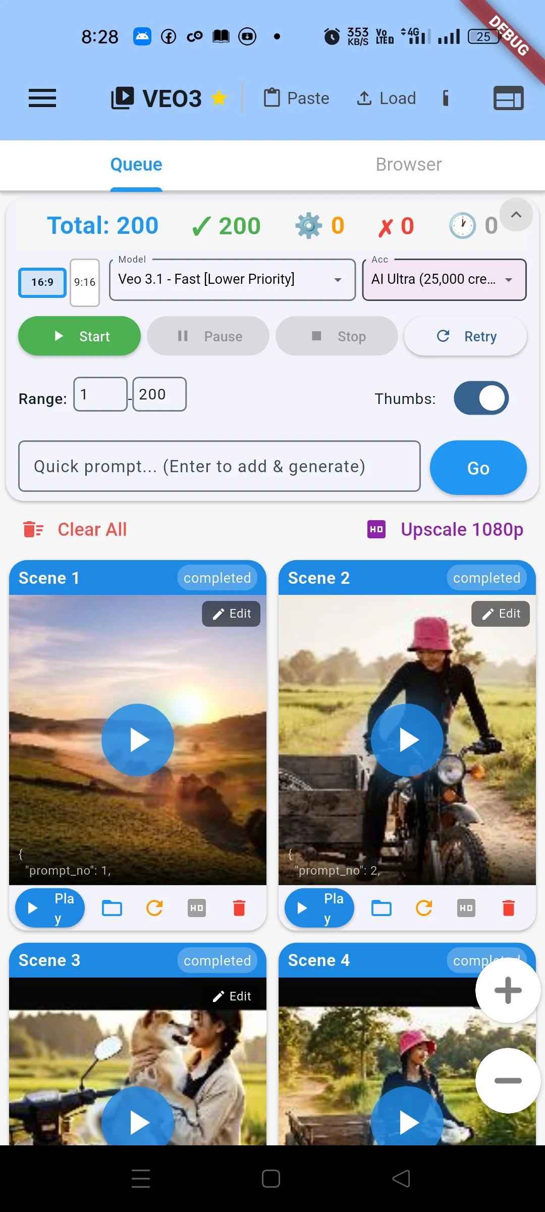 InfinitySoftware Mobile App UI